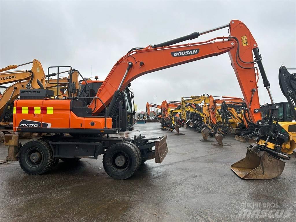 Doosan DX170W-5 Escavadeiras de esteiras