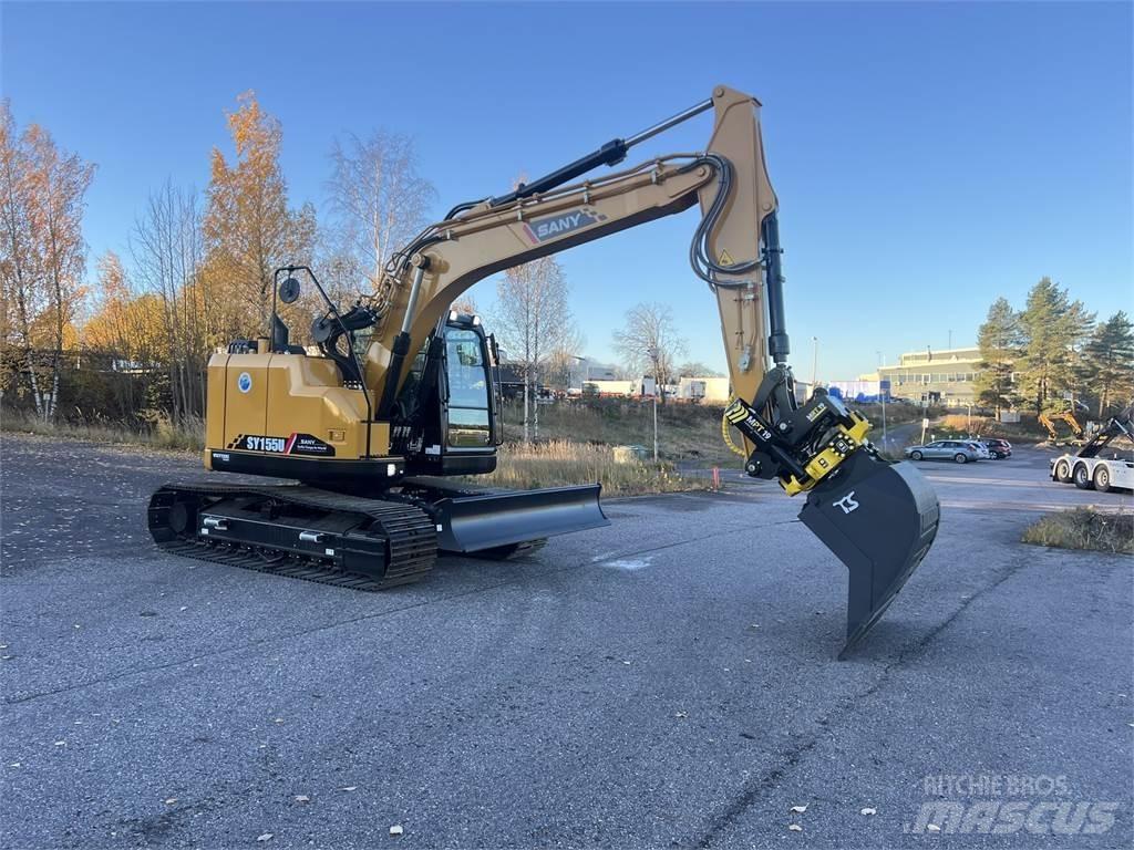 Sany SY155U Escavadeiras de esteiras