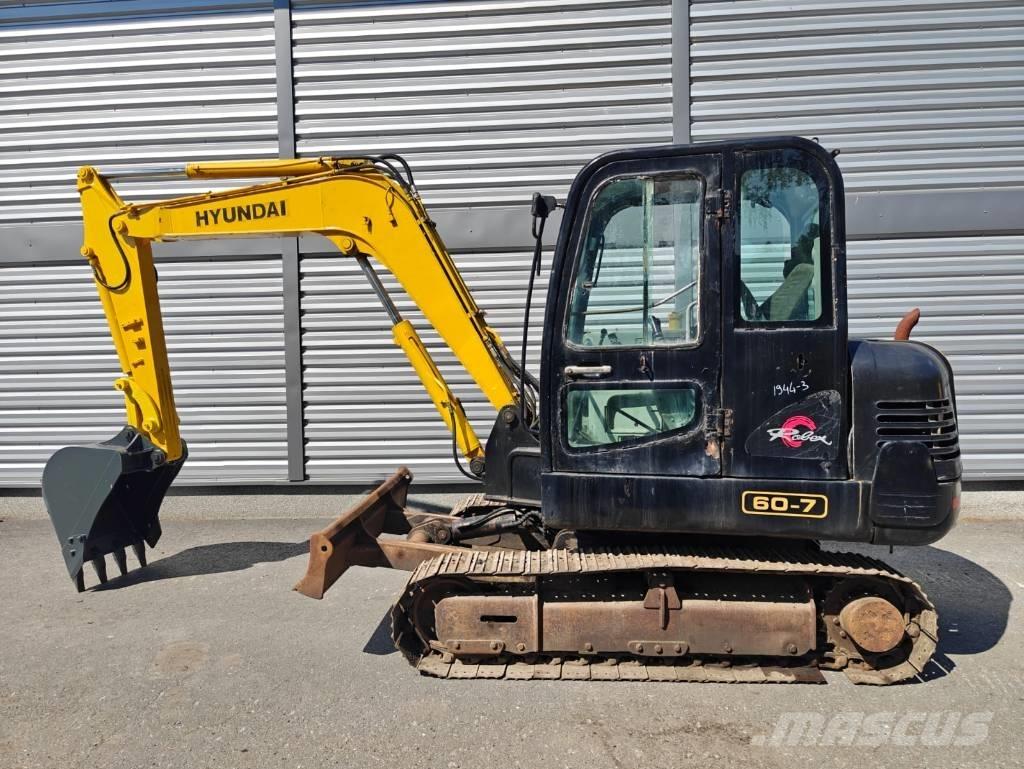 Hyundai R 60-7 Miniescavadeiras