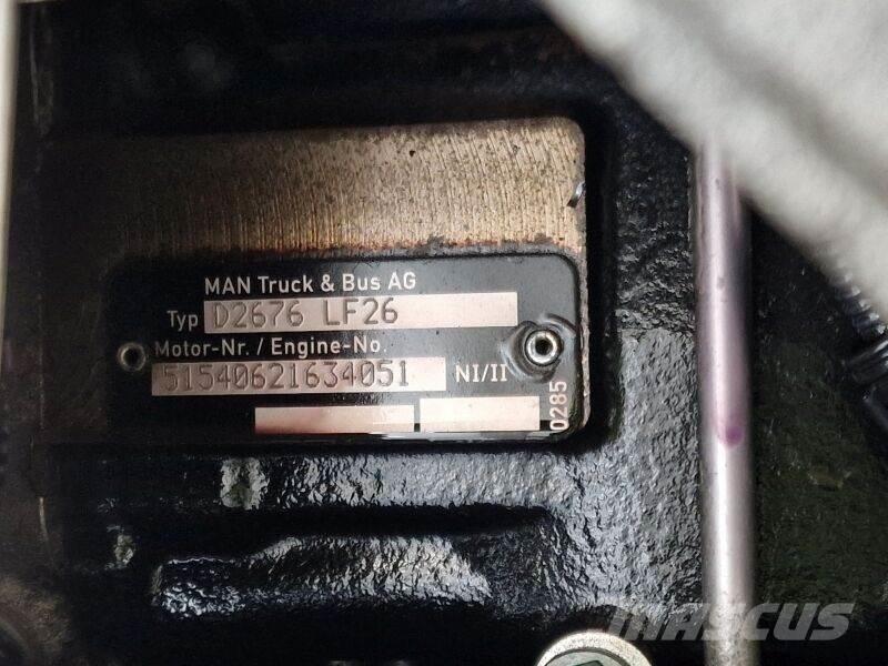 MAN D2676 LF26 Motores