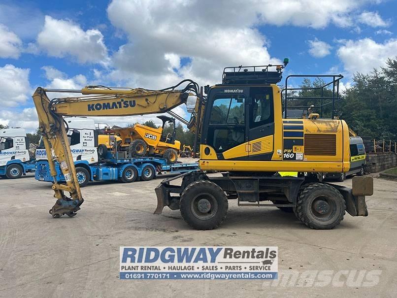 Komatsu PW 160 Escavadoras de rodas