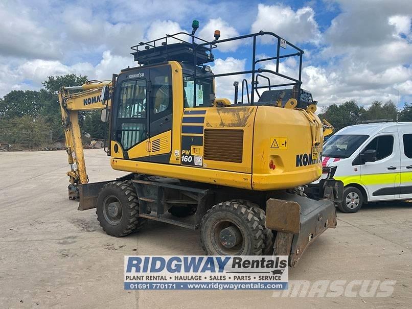 Komatsu PW 160 Escavadoras de rodas