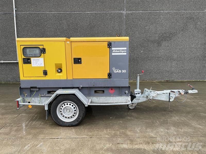 Atlas Copco QAS 30 Geradores Diesel