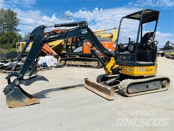 John Deere 27D Miniescavadeiras