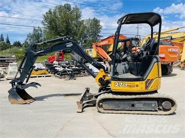 John Deere 27D Miniescavadeiras