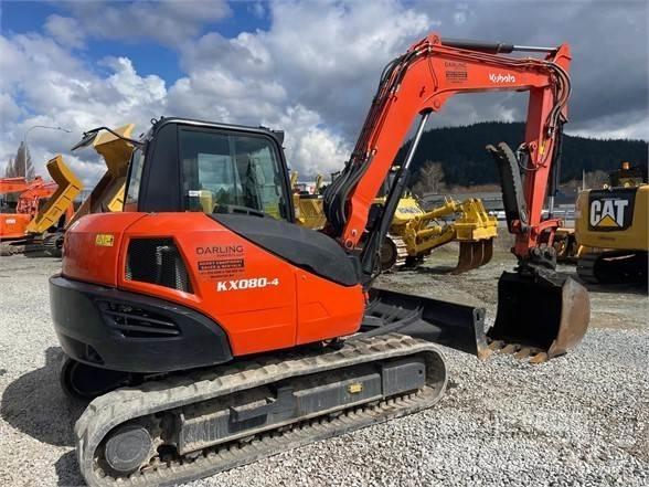 Kubota KX080-4 Escavadeiras de esteiras