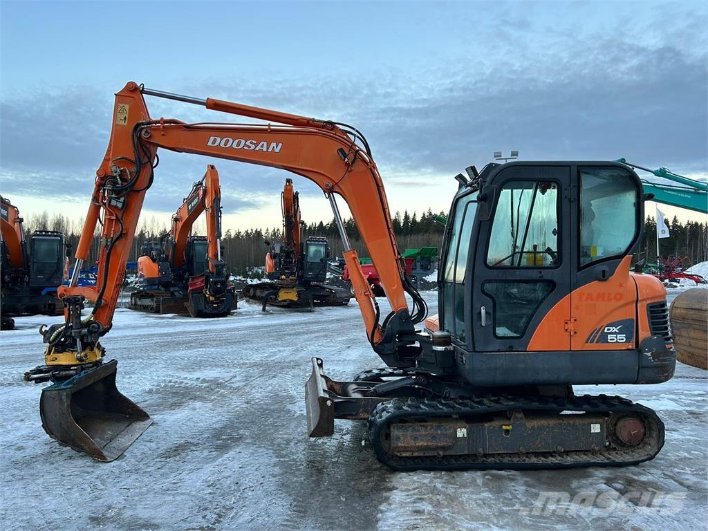Doosan dx55 Miniescavadeiras