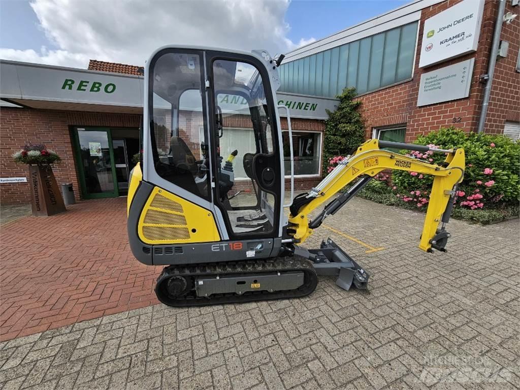 Wacker ET 18 Miniescavadeiras
