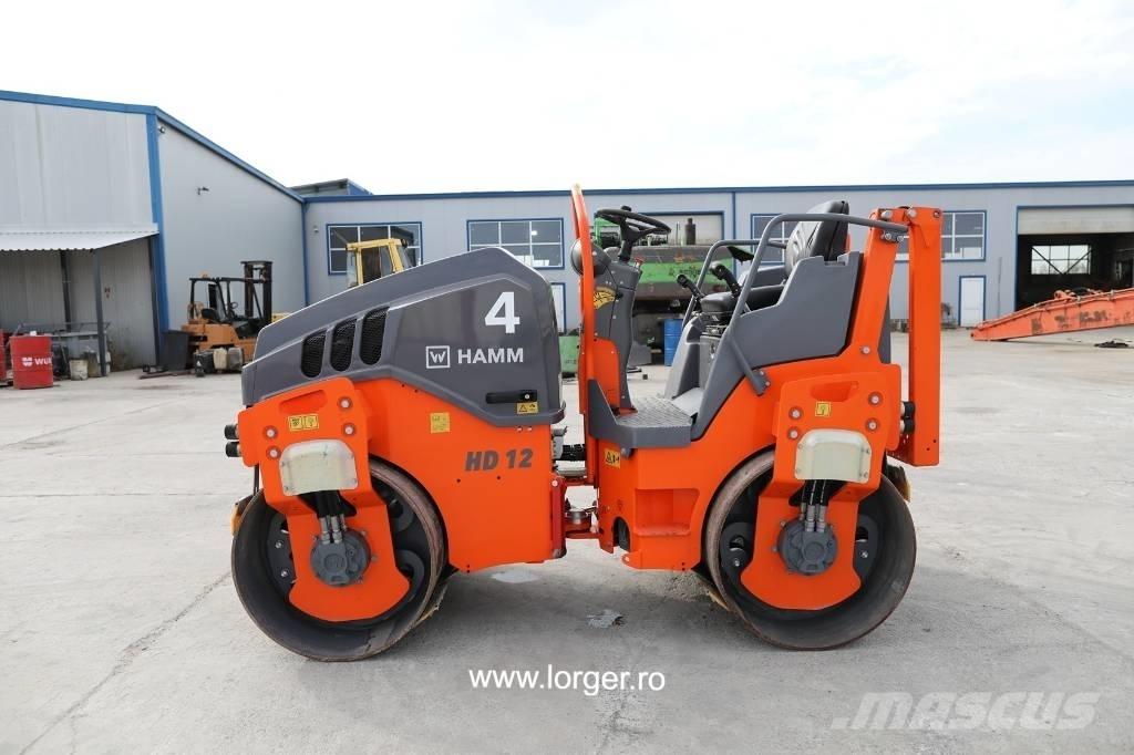 Hamm HD 12 VV Cilindros Compactadores tandem