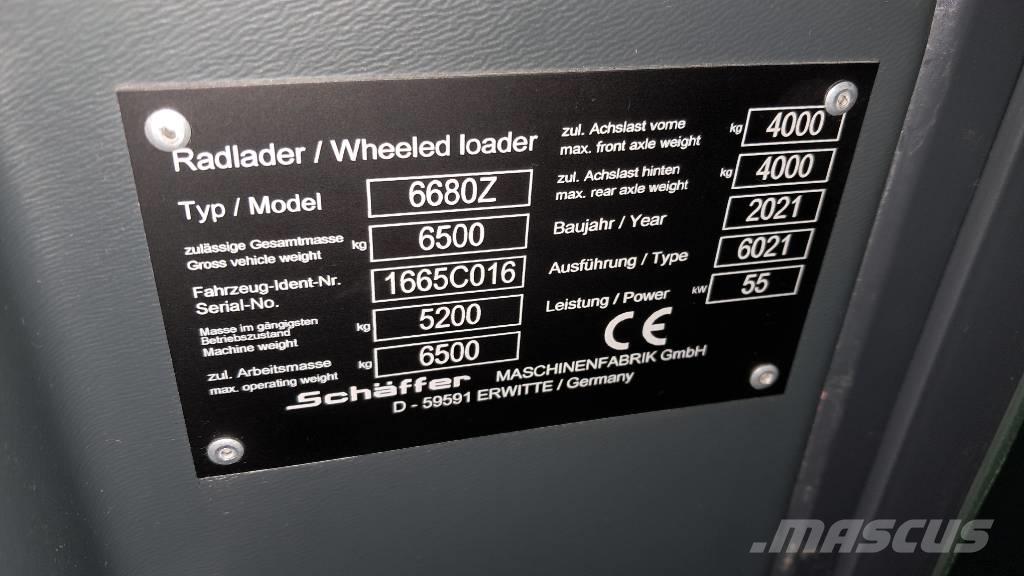 Schäffer 6680 Z Mini carregadoras