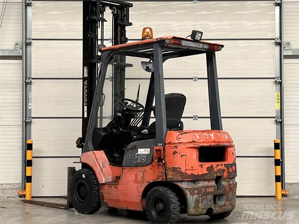 Toyota 02-7FDF15 Empilhadores Diesel