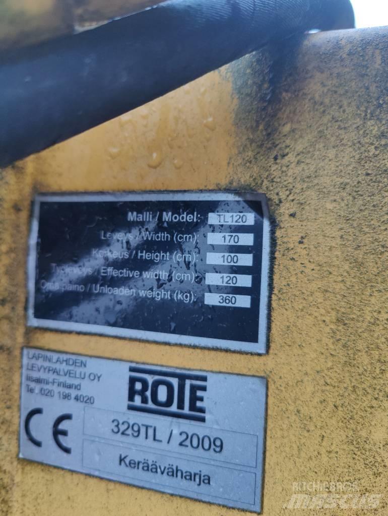 Rote 329/TL Acessórios para tractores compactos
