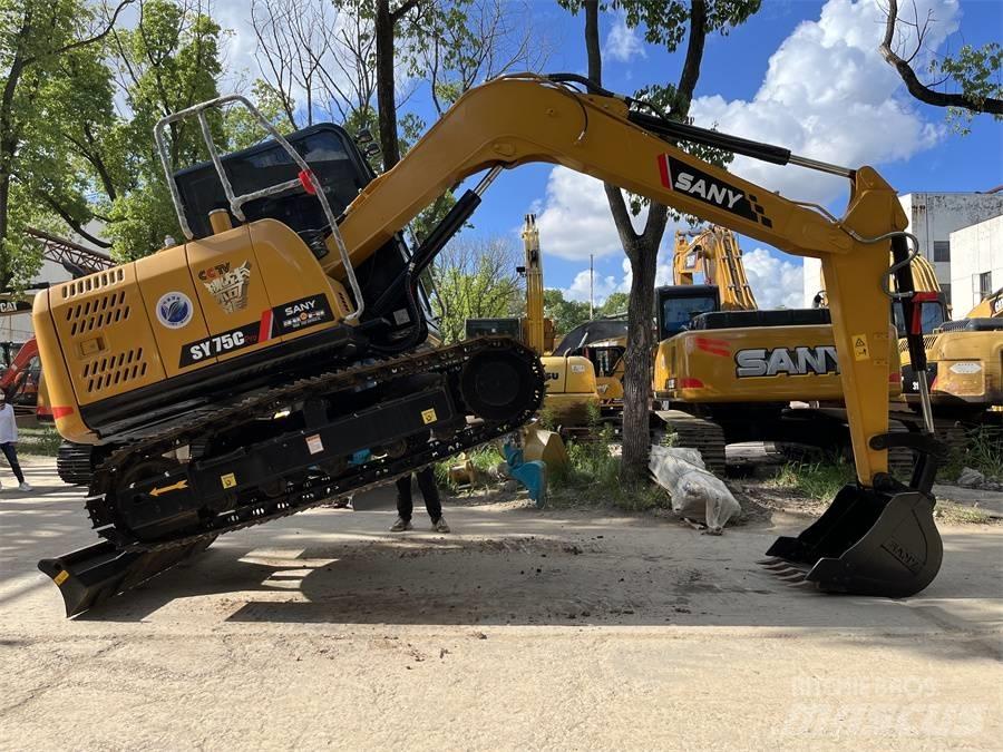 Sany SY75 Escavadeiras de esteiras