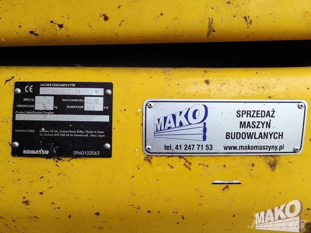 Komatsu PC 360 Escavadeiras de esteiras