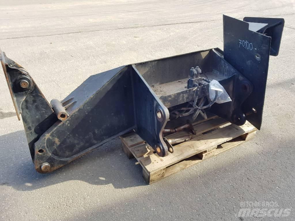 CAT M315C Outriggers Chassis e suspensões