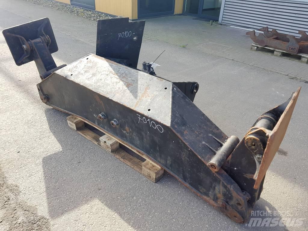 CAT M315C Outriggers Chassis e suspensões