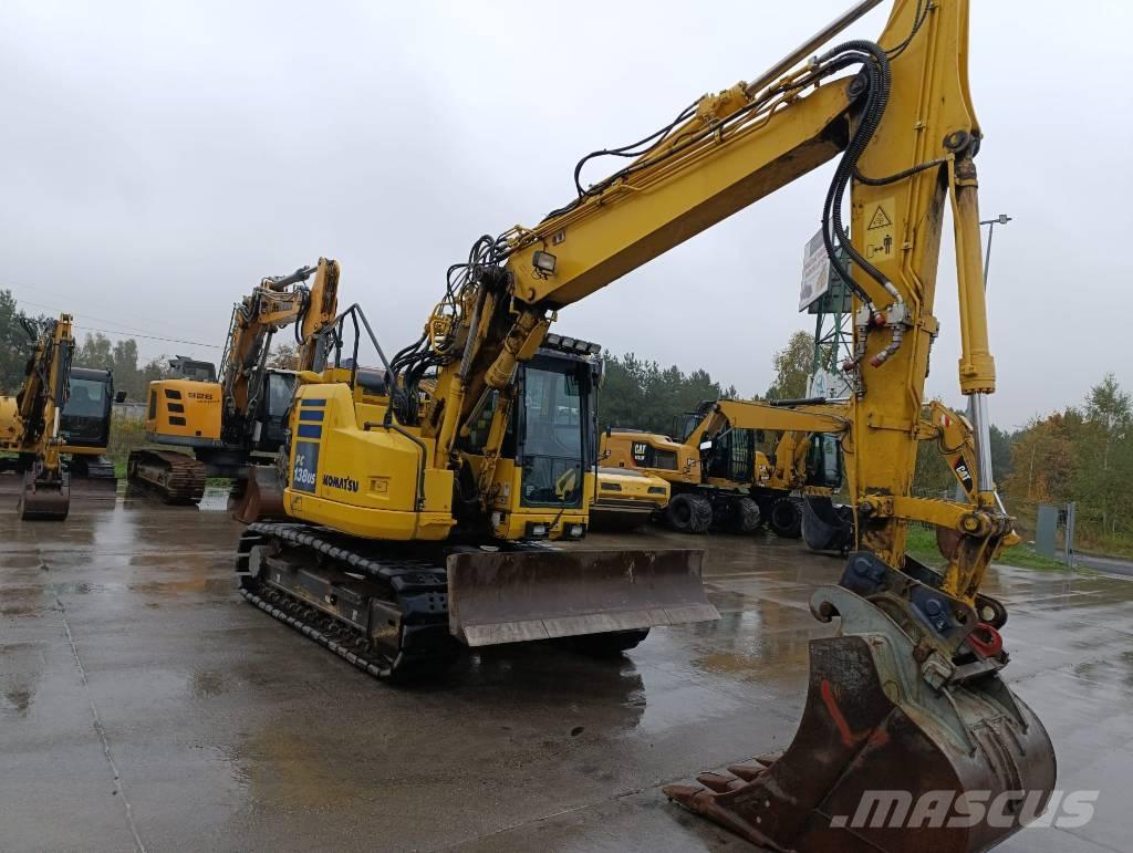 Komatsu PC 138 US-11 Escavadeiras de esteiras