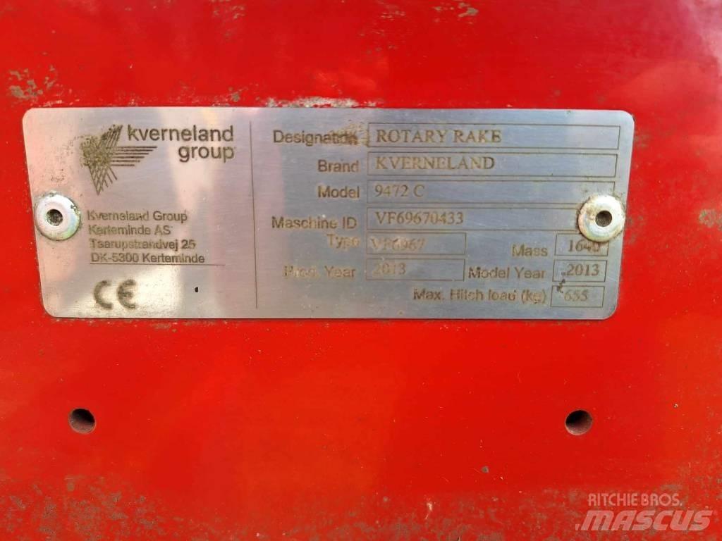 Kverneland 9472C Gadanheiras-fileiras