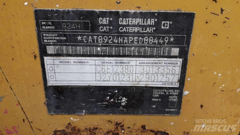 CAT 924 H Carregadeiras de rodas