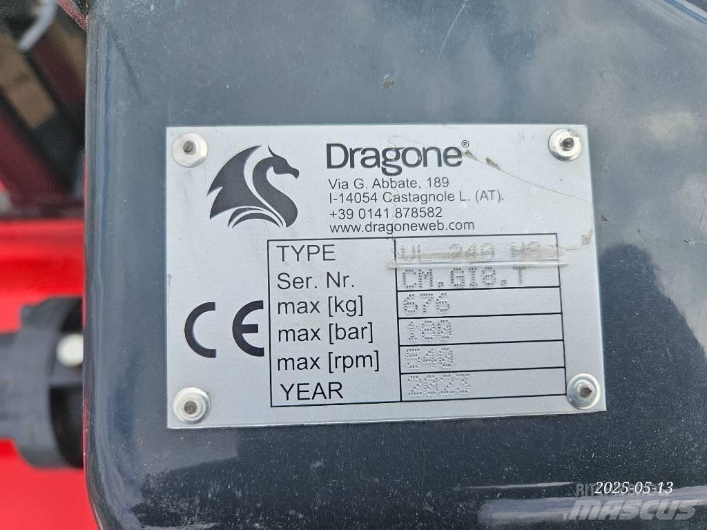Dragone VL 240 Gadanheiras e cortadores de folhas para pastos
