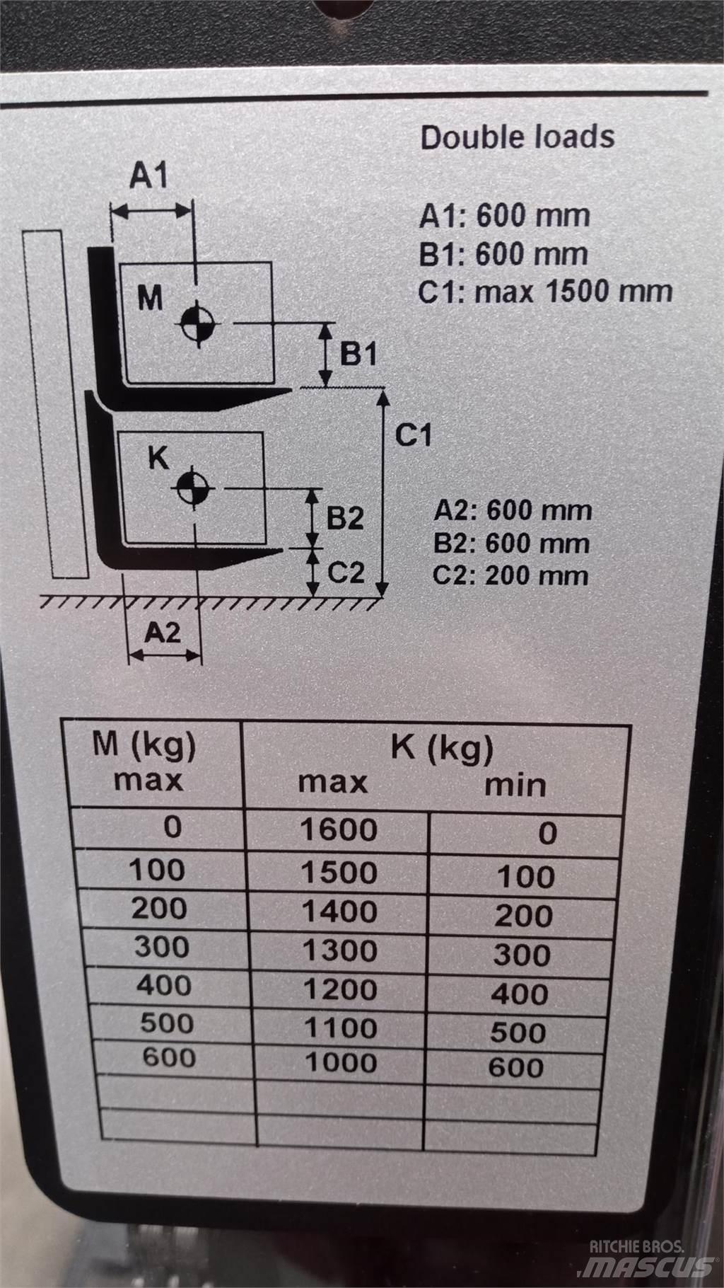 Toyota SWE120L Empilhador para operador externo