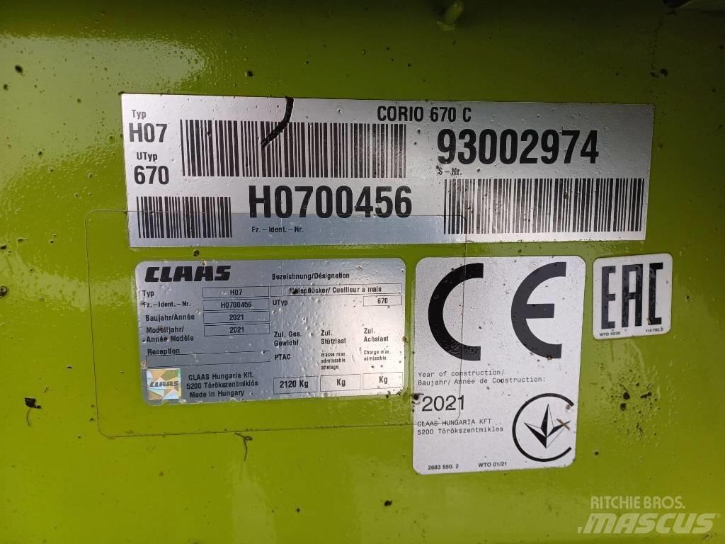 CLAAS Corio Acessórios de ceifeiras debulhadoras