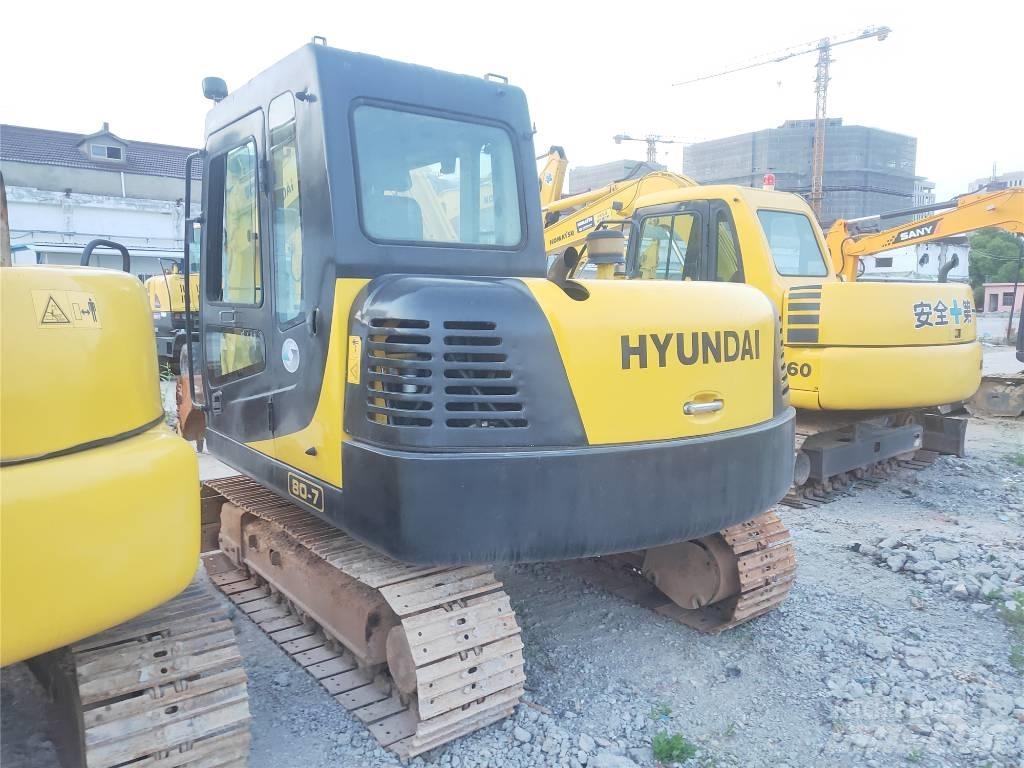 Hyundai R80-7 Escavadeiras de esteiras