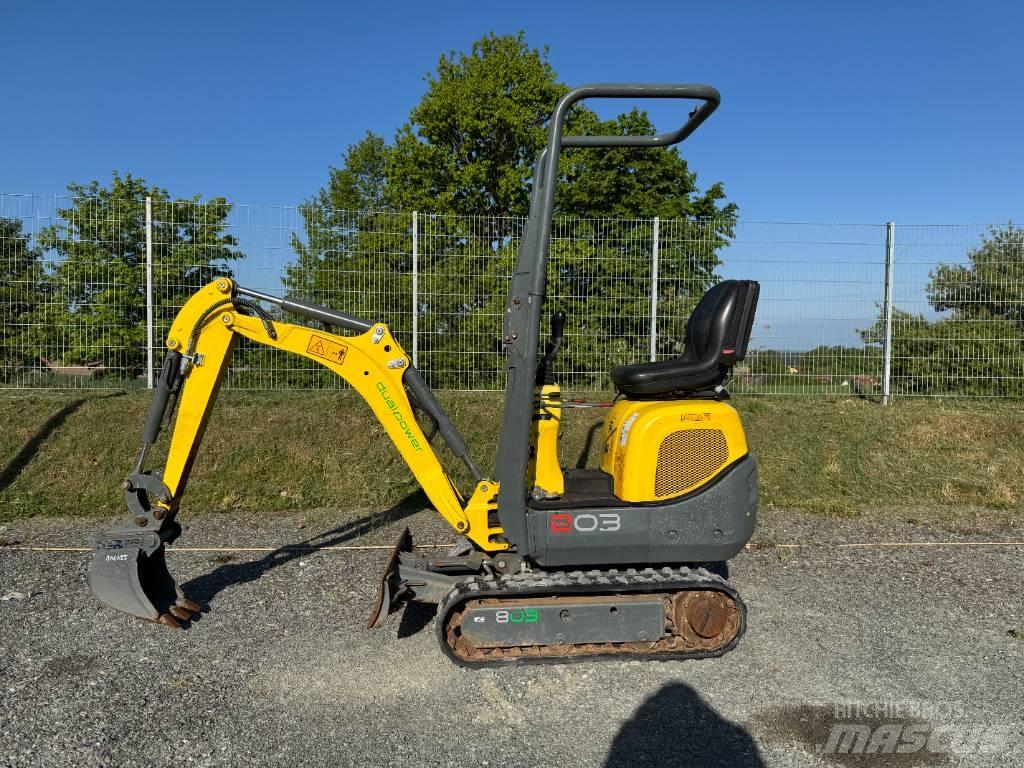 Wacker Neuson 803 Escavadeiras de esteiras