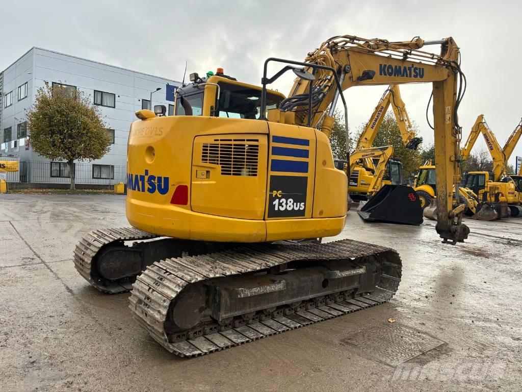 Komatsu PC138US-10 Escavadeiras de esteiras