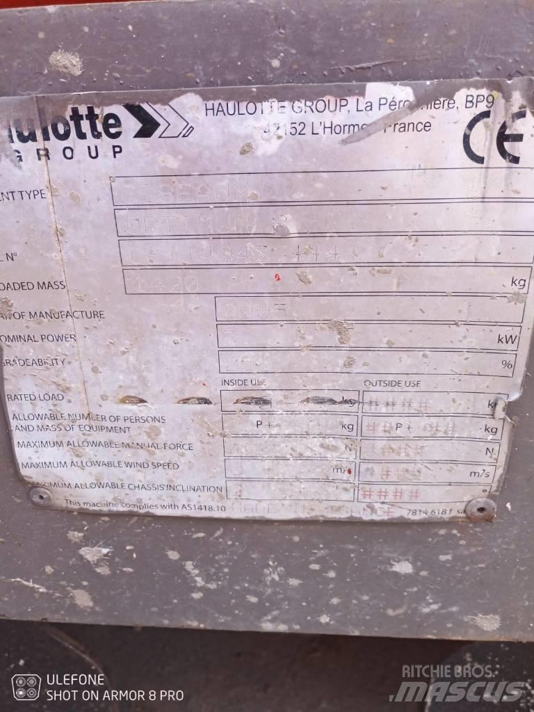 Haulotte Optimum  8 Elevadores de tesoura