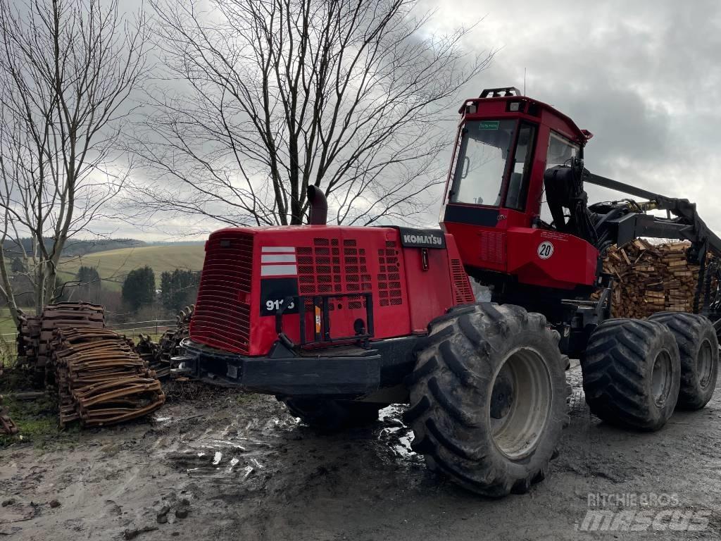Komatsu 911.5 Processadores florestais