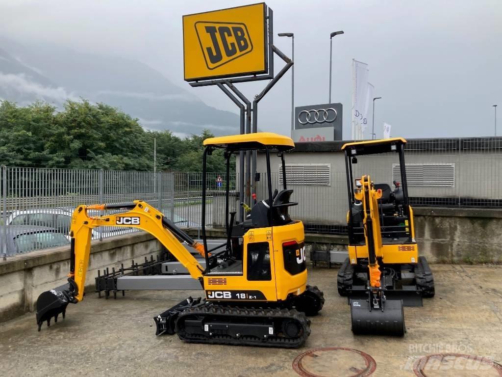 JCB 18 Z Miniescavadeiras