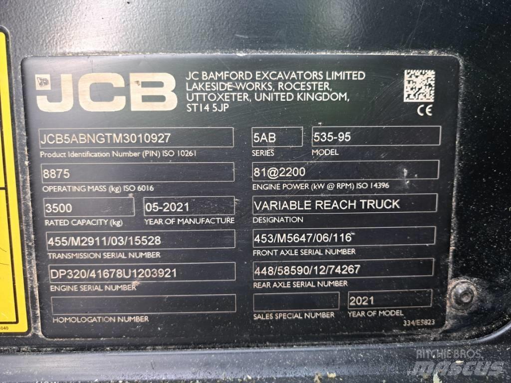 JCB 535-95 Manipulador telescópico