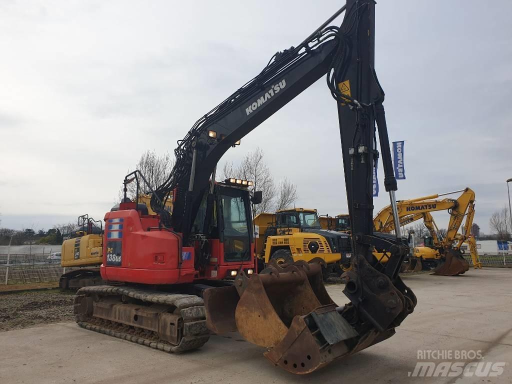 Komatsu PC138US-11 Escavadeiras de esteiras