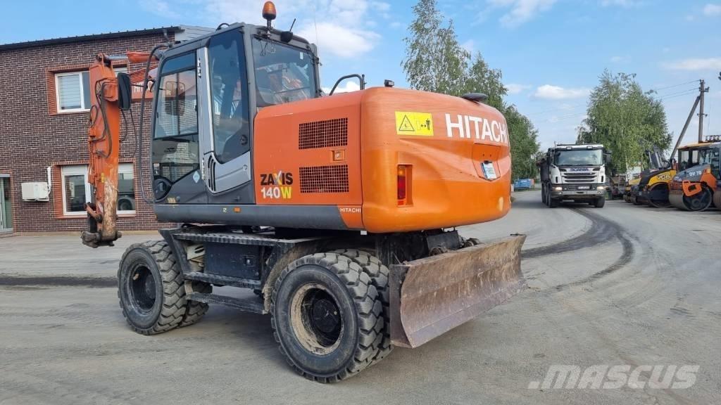 Hitachi ZX 140 W-3 Escavadoras de rodas