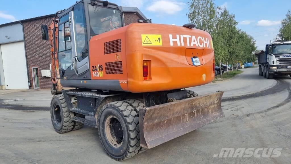 Hitachi ZX 140 W-3 Escavadoras de rodas