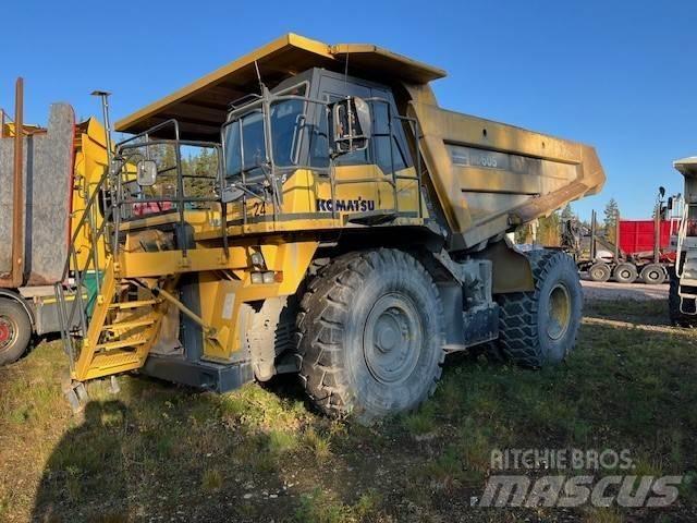 Komatsu HD 605-7EO Camiőes basculantes rígidos