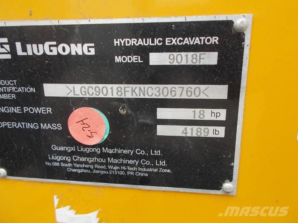 LiuGong 9018 F Miniescavadeiras