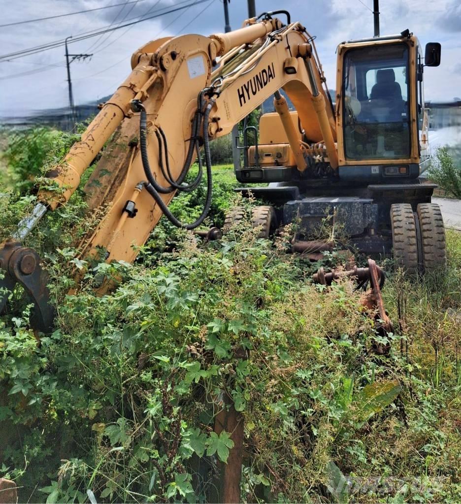 Hyundai Robex 140 W Escavadoras de rodas