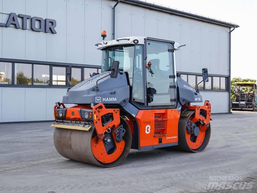 Hamm DV+ 70i VO-S Cilindros Compactadores tandem