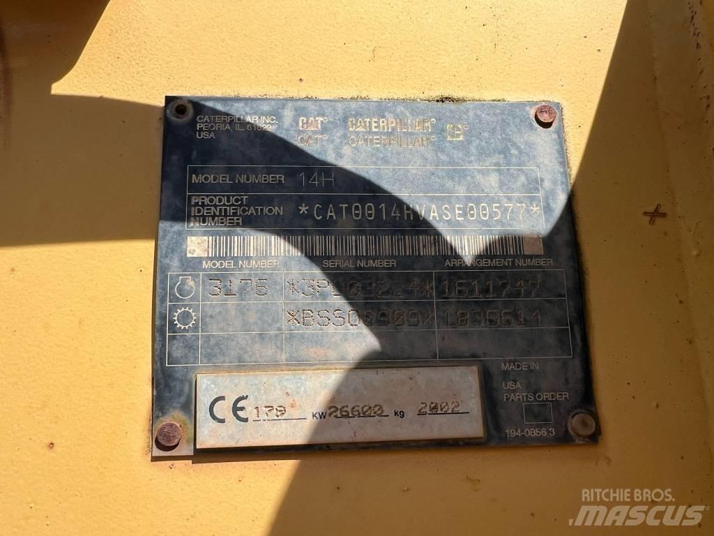 CAT 14 H VHP Motoniveladoras