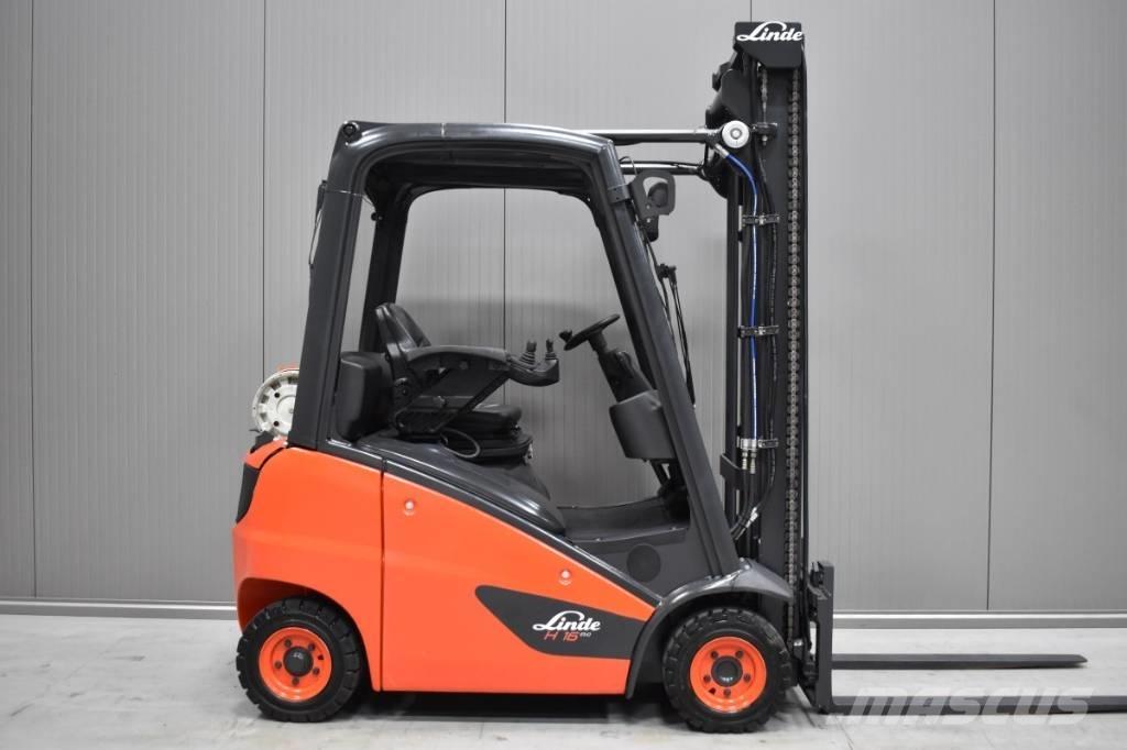 Linde H 16 T - 01 Empilhadores a gás