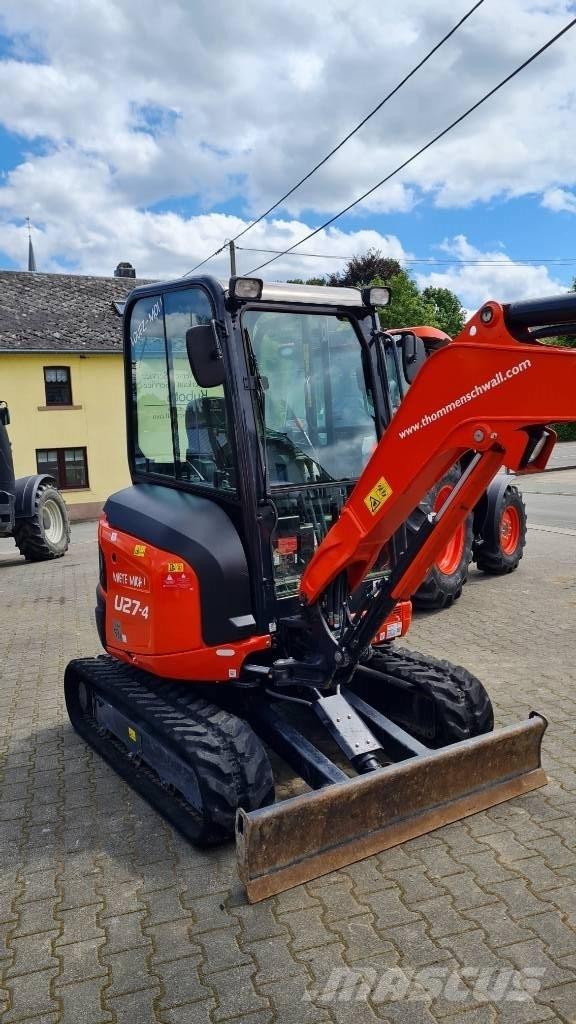 Kubota U27-4 Hi-Lux Miniescavadeiras