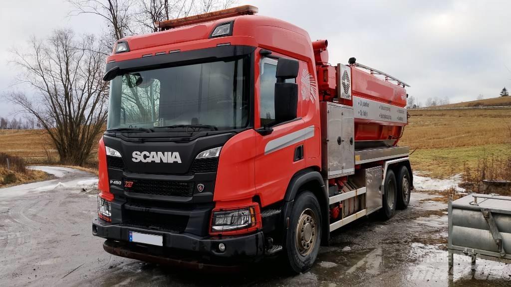 Scania P450 XT Camiões Aspiradores Combi