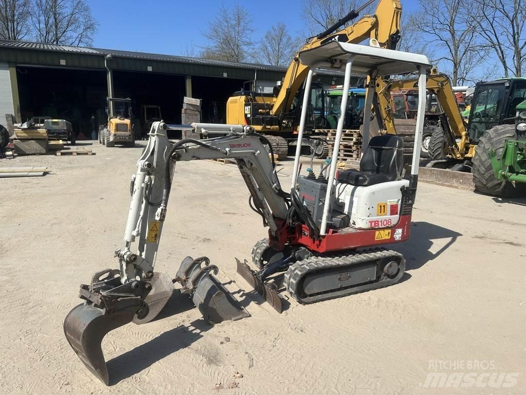 Takeuchi TB108 Miniescavadeiras