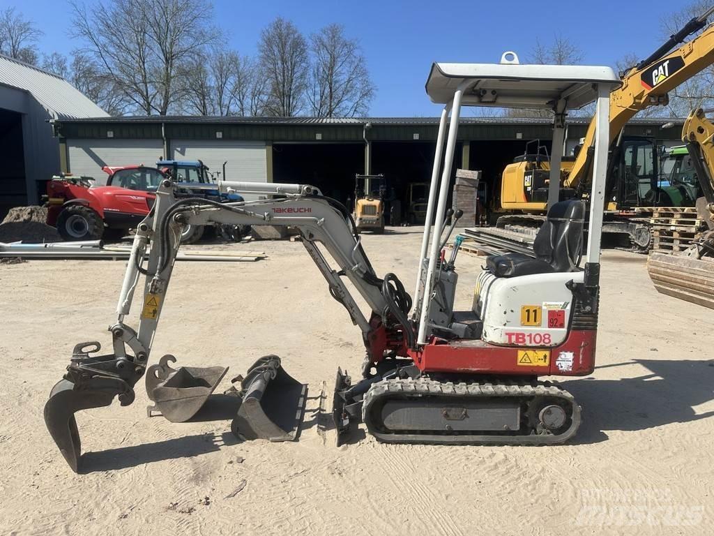 Takeuchi TB108 Miniescavadeiras