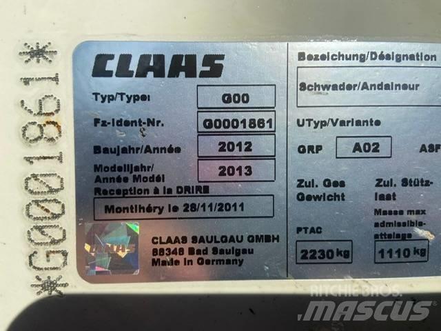 CLAAS Liner 1650 Gadanheiras-fileiras