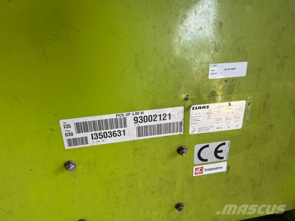 CLAAS PU 300 HD Outros equipamentos de forragem e ceifa