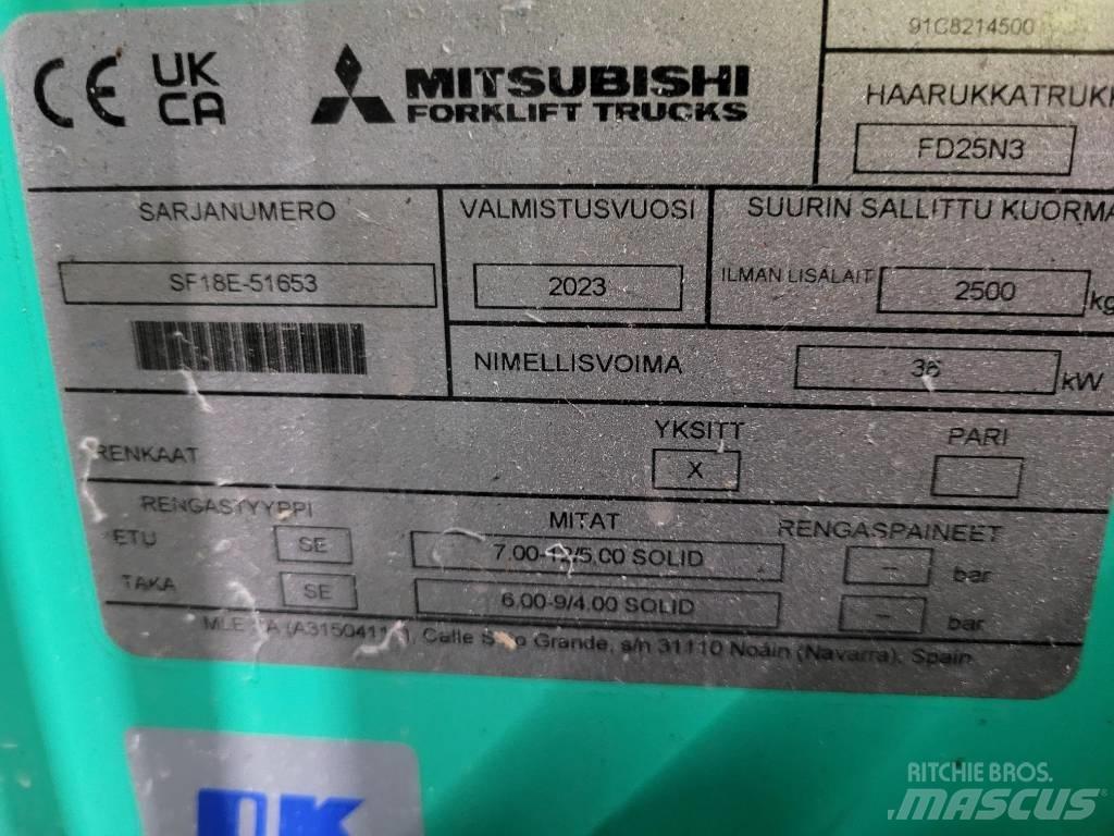 Mitsubishi FD25N3 Empilhadores Diesel