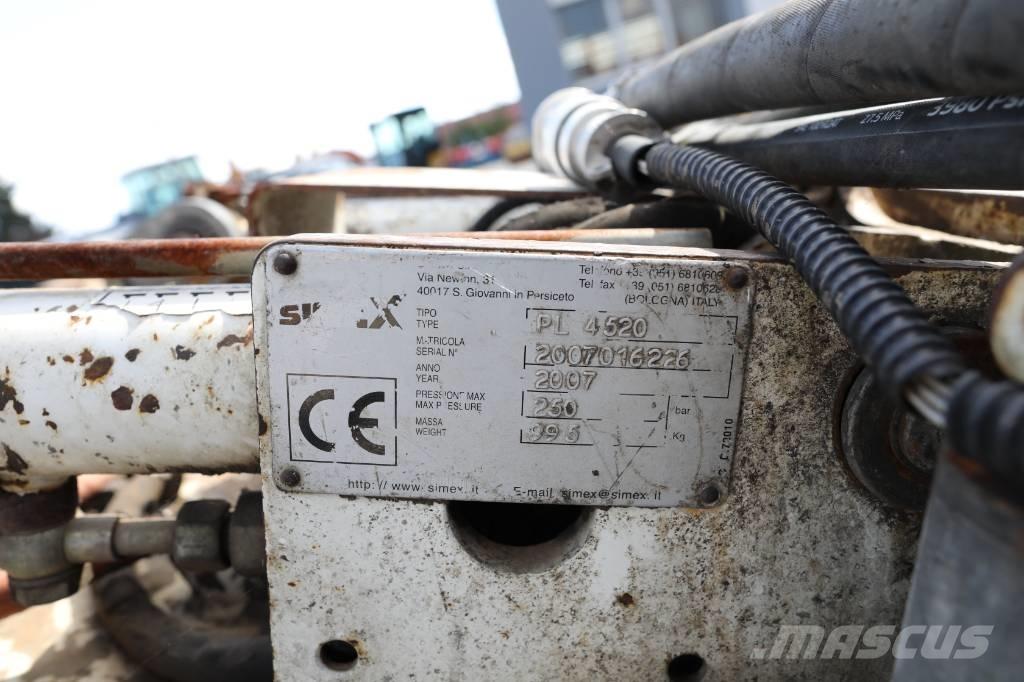 Simex PL4520 Moinhos de asfalto a frio